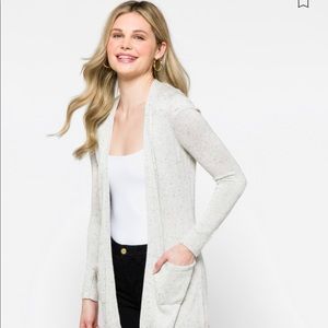 Stitches & Stripes Lilliana Speckled Lightweight Cardigan L from Stitch Fix